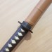 Боккен Daito 102 DARK з коричневими пластиковими саєю, цубою та опліткою